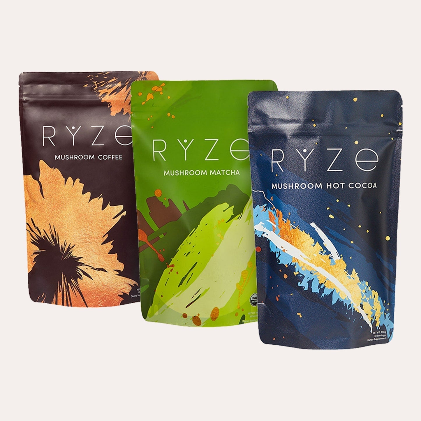 RYZE Hot Cocoa - with 6 Sleep Superfoods to Help Fall Asleep and Stay Asleep - A6UN