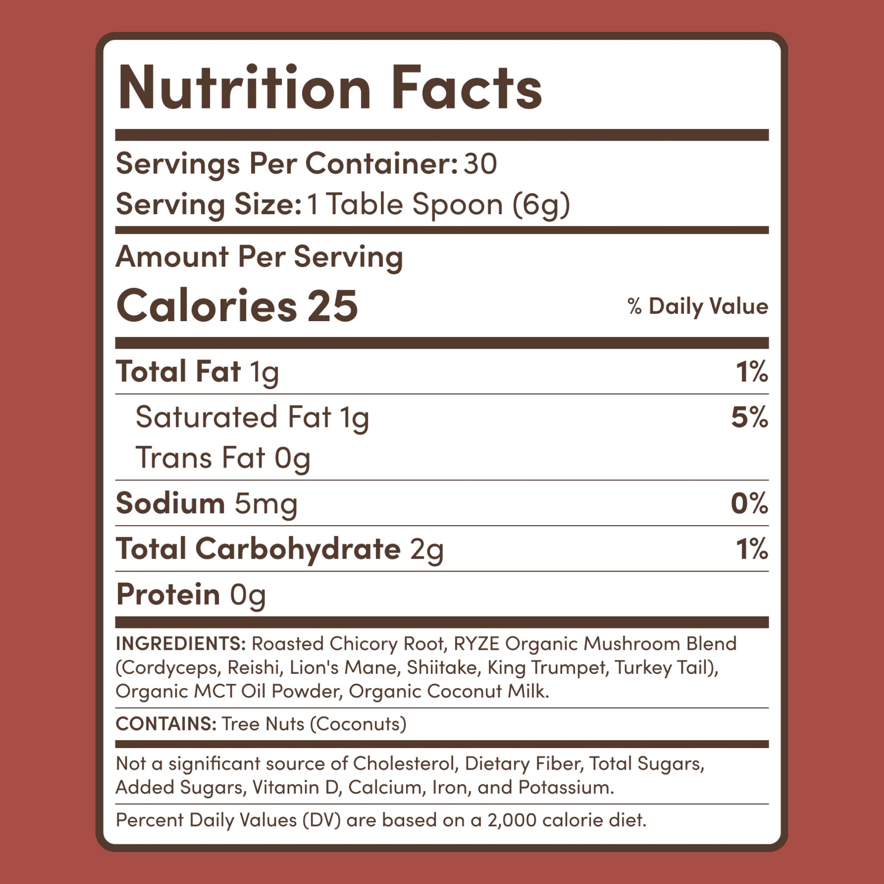 Mushroom Chicory (30 Servings) - 9GTS