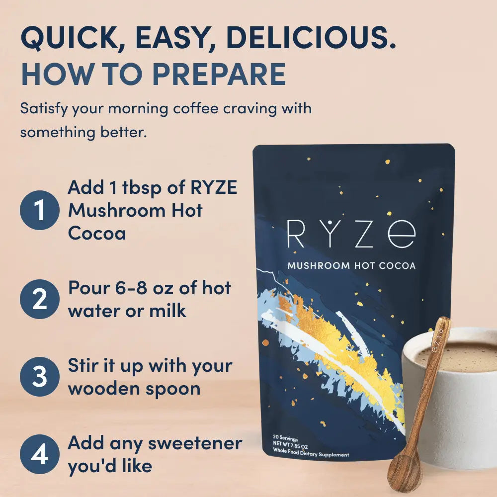 RYZE Ritual Set (Cocoa + Coffee) - CAEK