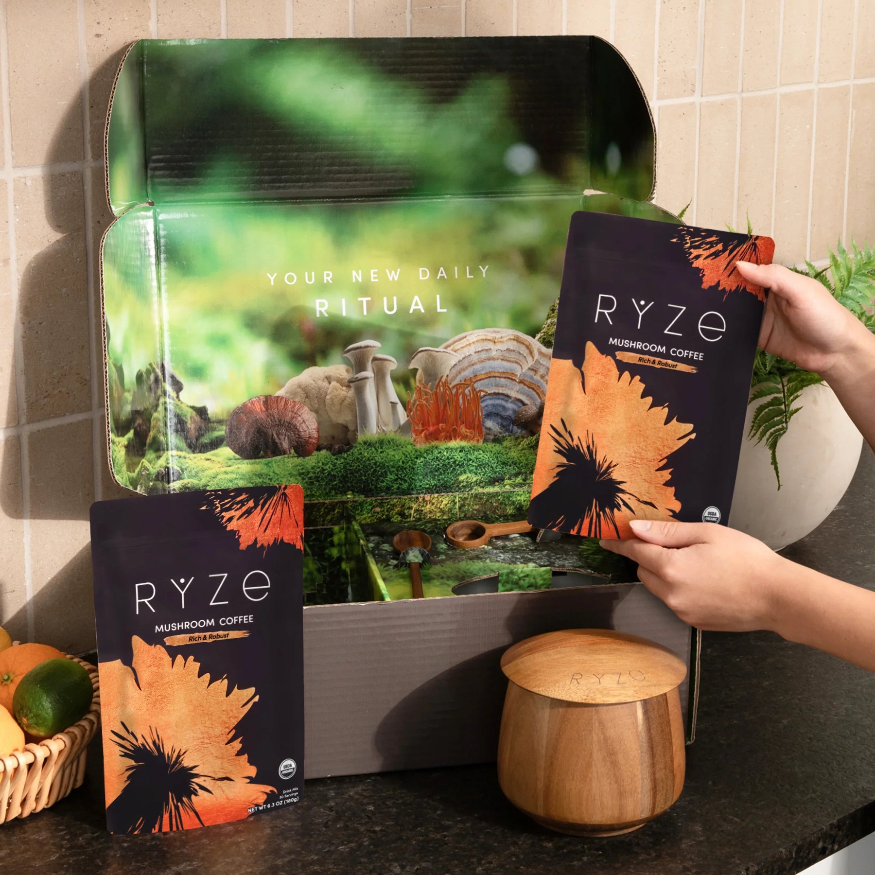 RYZE Ritual Set Dark Roast (90 Day Plan) - X4DN