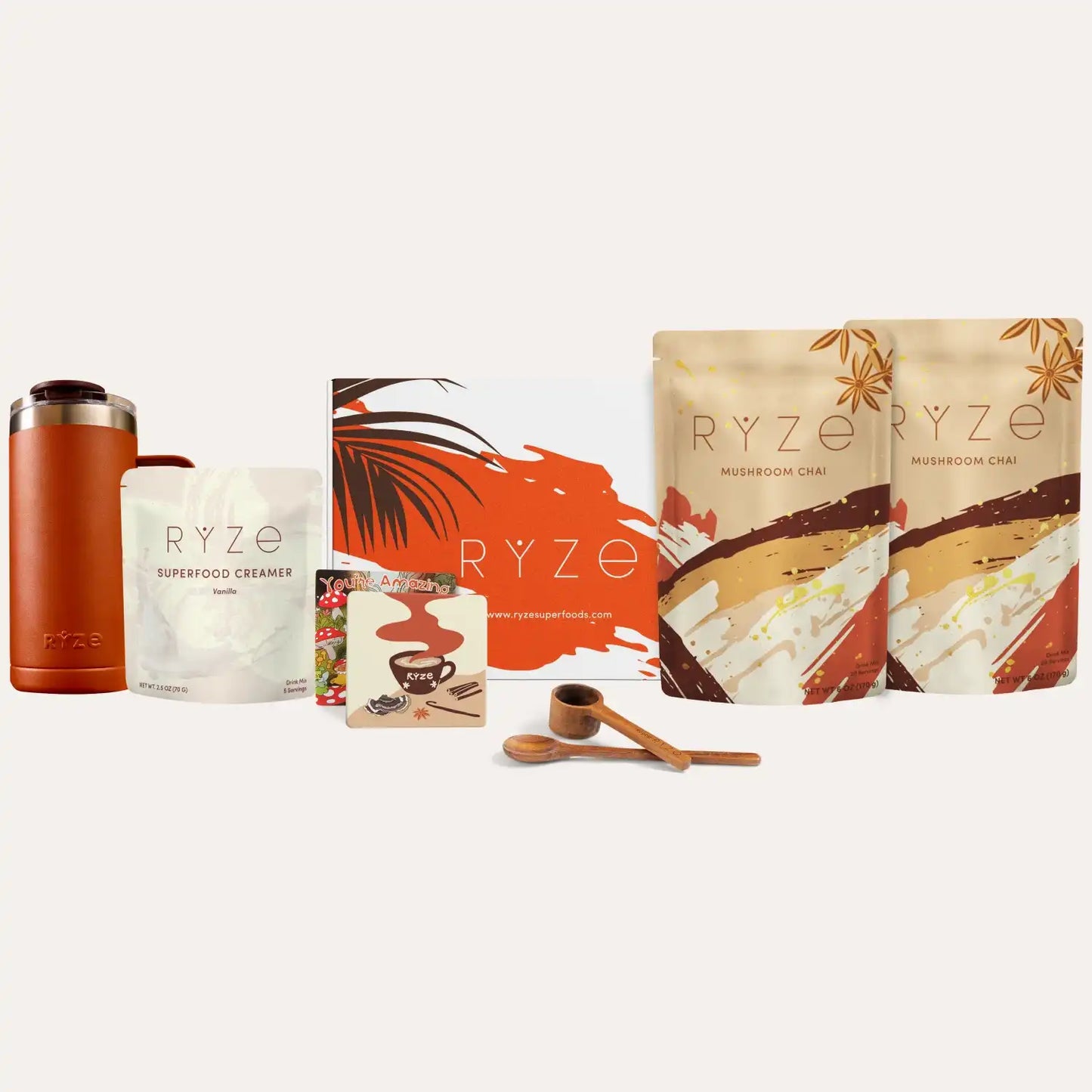 Mushroom Chai Starter Kit (40 Servings) - DFKR