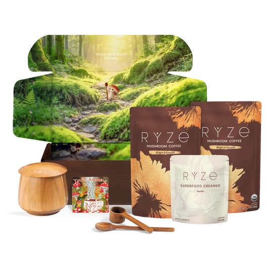 Mushroom Coffee Ritual Set (6 Month Plan) - 5M0J