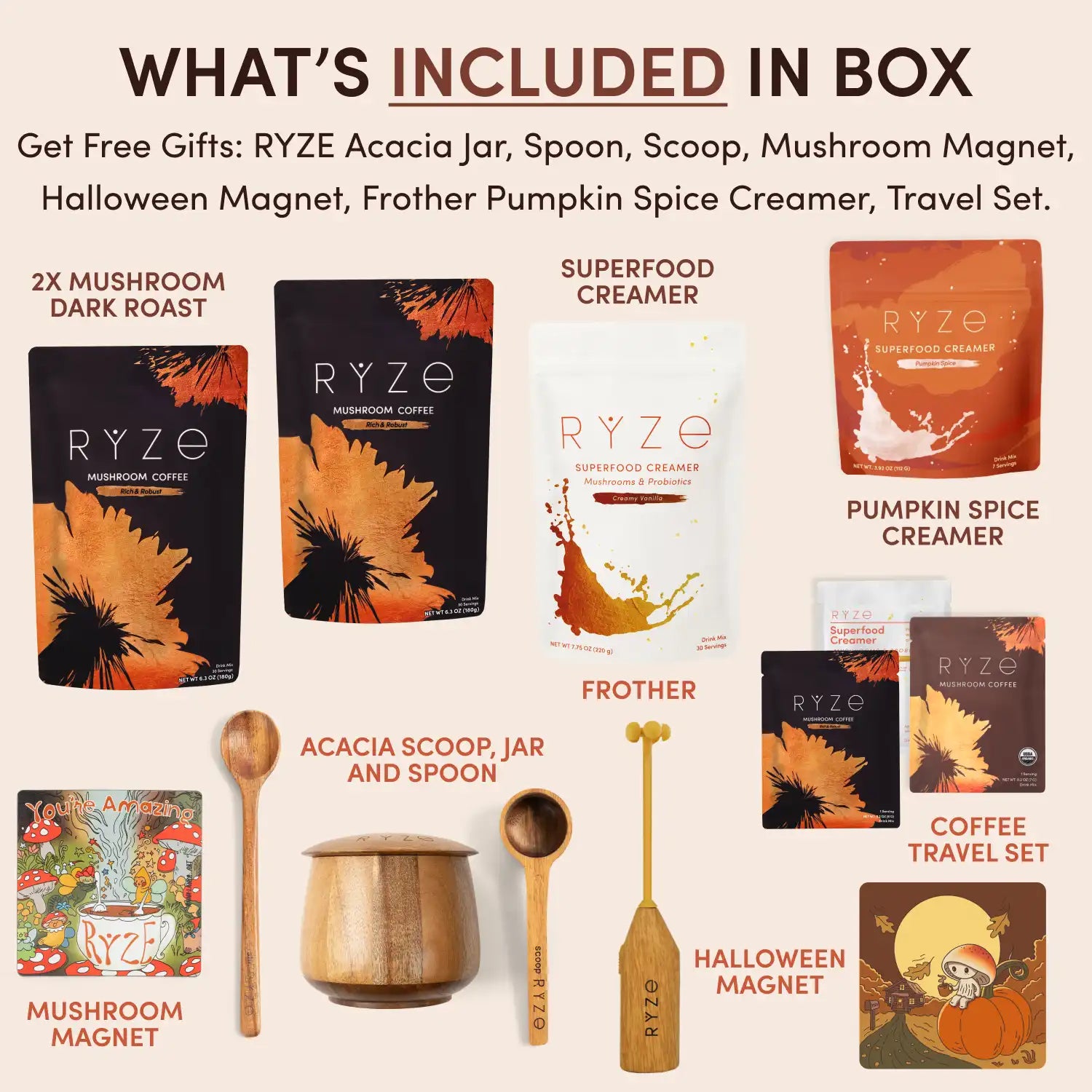 RYZE Ritual Set Dark Roast (90 Day Plan) - X4DN