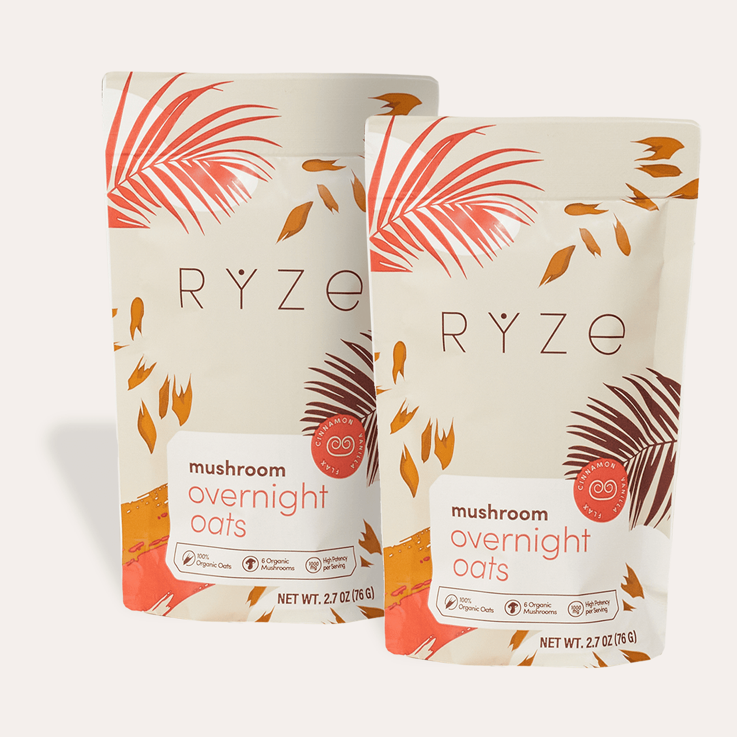 Mushroom Overnight Oats Pack (28 Servings) - FP2A