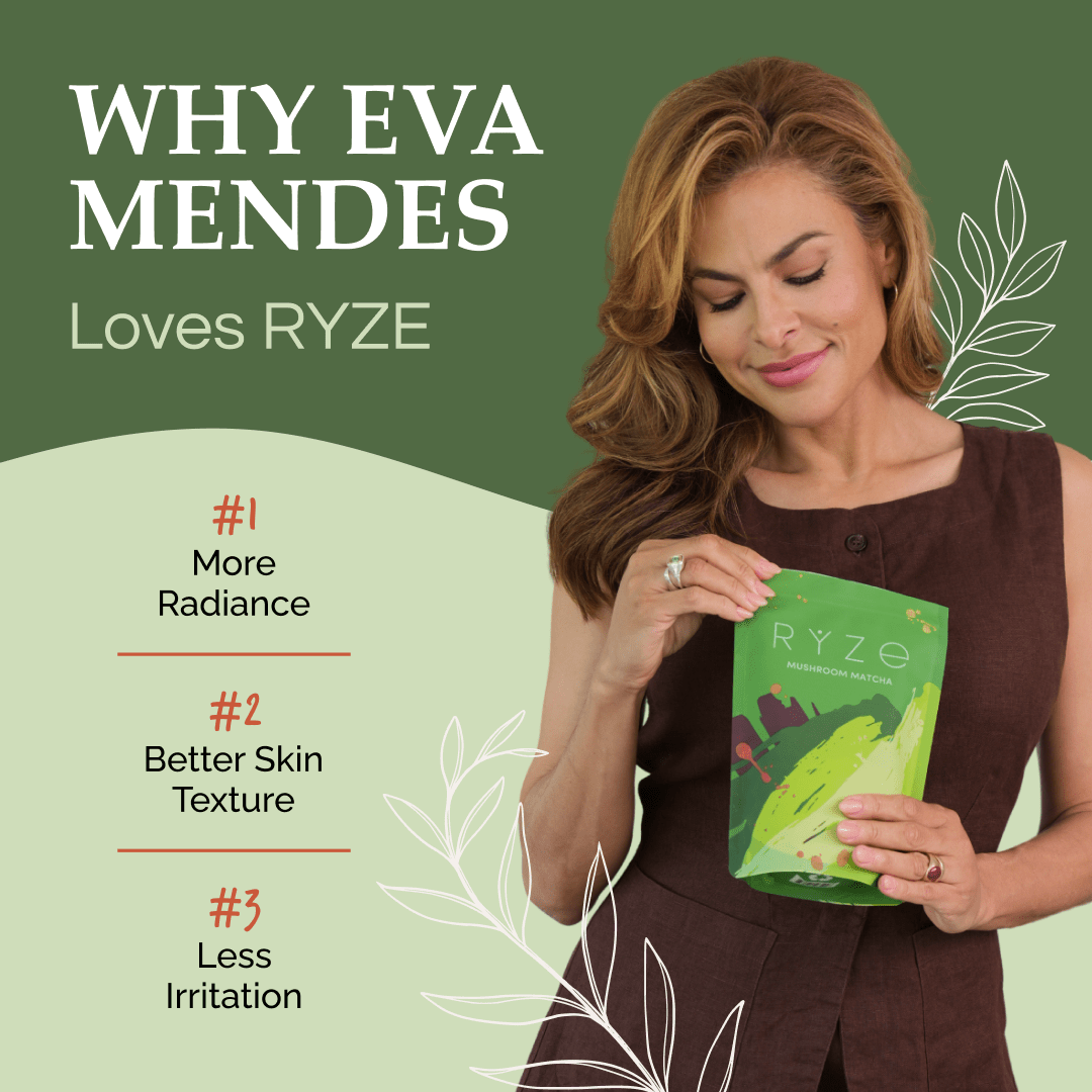 RYZE Organic Mushroom Matcha Starter Kit (60 servings) - FEAA